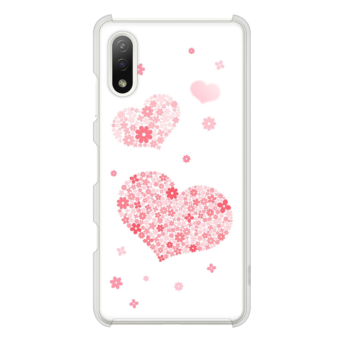 Xperia Ace II SO-41B docomo ビッグハート ハードケース 背面印刷
