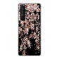 Xperia 1 II SO-51A docomo 1244 しだれ桜 ハードケース 背面印刷