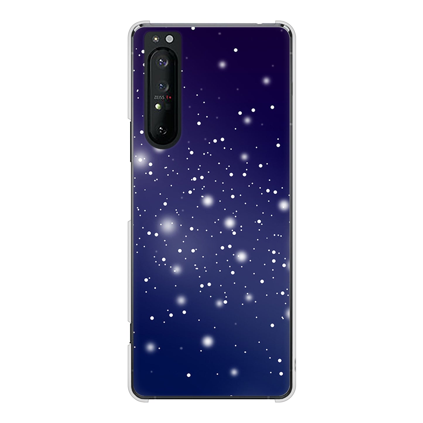 Xperia 1 II SO-51A docomo 1271 天空の川 ハードケース 背面印刷