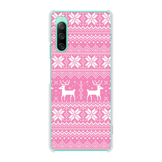 Xperia 10 IV SO-52C docomo クリスマス ハードケース 背面印刷