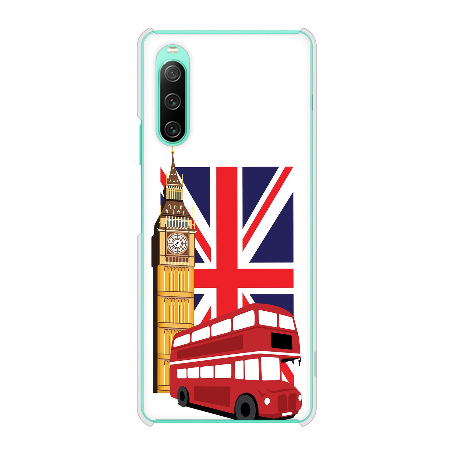 Xperia 10 IV SO-52C docomo イギリスの風景 ハードケース 背面印刷