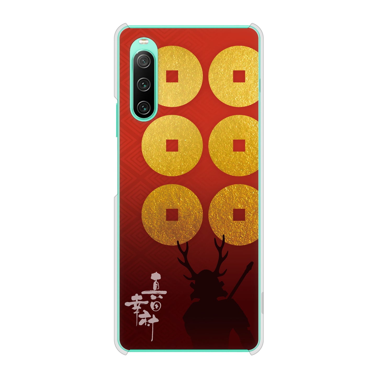 Xperia 10 IV SO-52C docomo 家紋 ハードケース 背面印刷