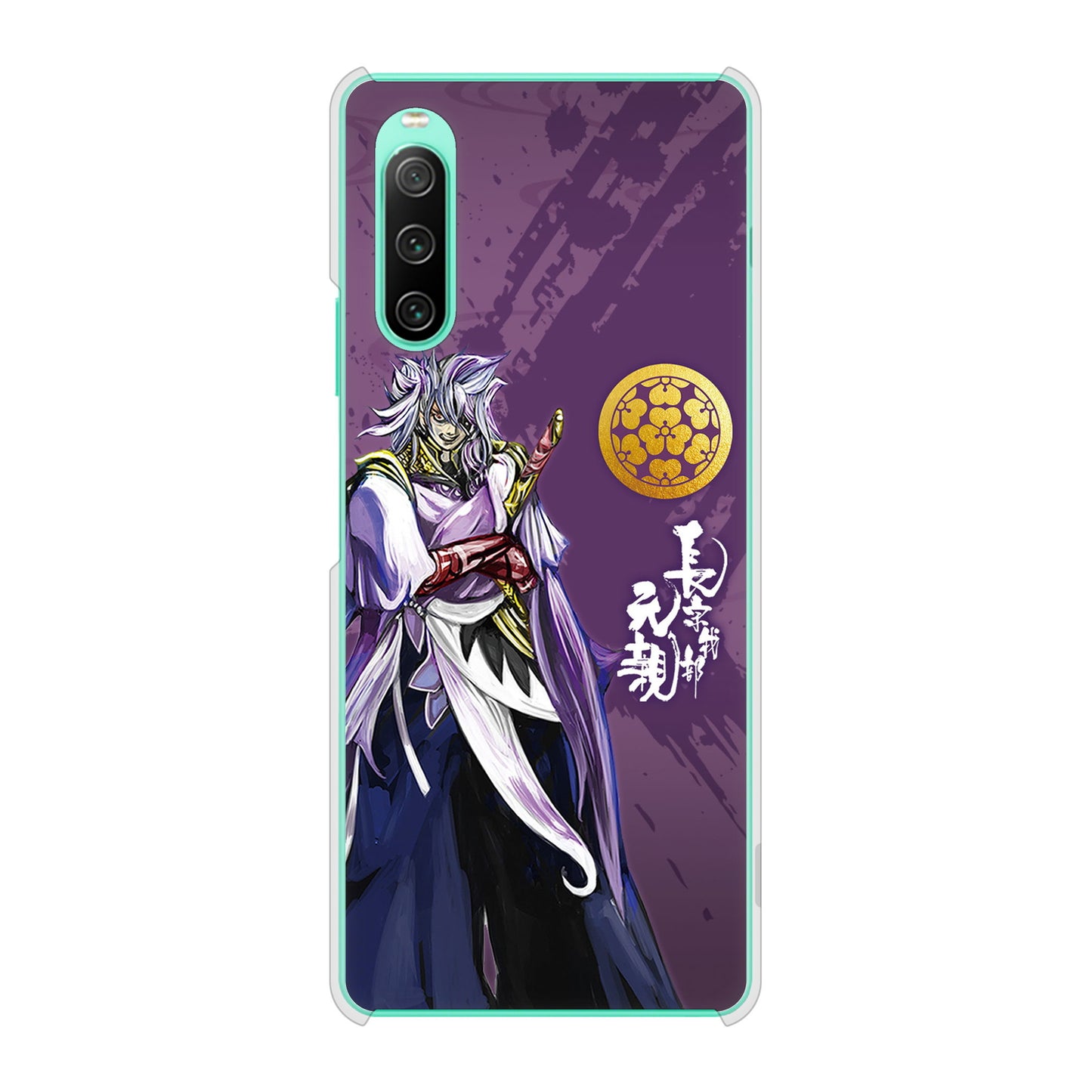 Xperia 10 IV SO-52C docomo 家紋 ハードケース 背面印刷