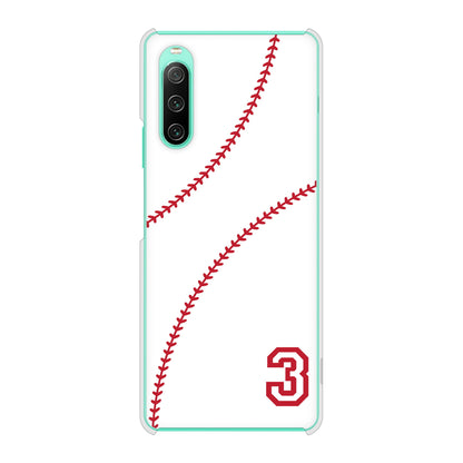 Xperia 10 IV SO-52C docomo baseball ハードケース 背面印刷