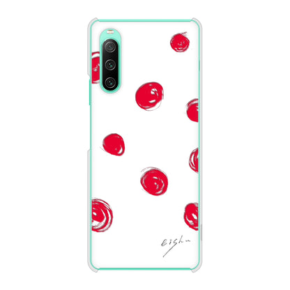Xperia 10 IV SO-52C docomo 大野詠舟 手描きシンプル ハードケース 背面印刷