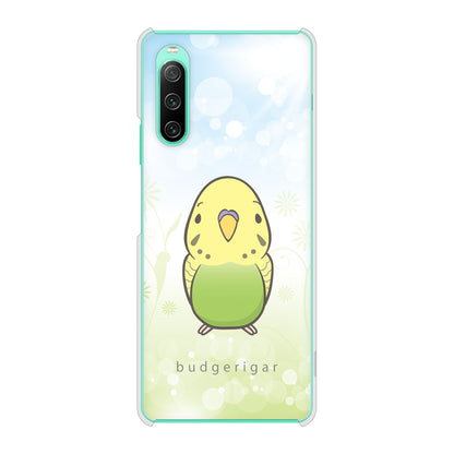 Xperia 10 IV SO-52C docomo セキセイインコ ハードケース 背面印刷