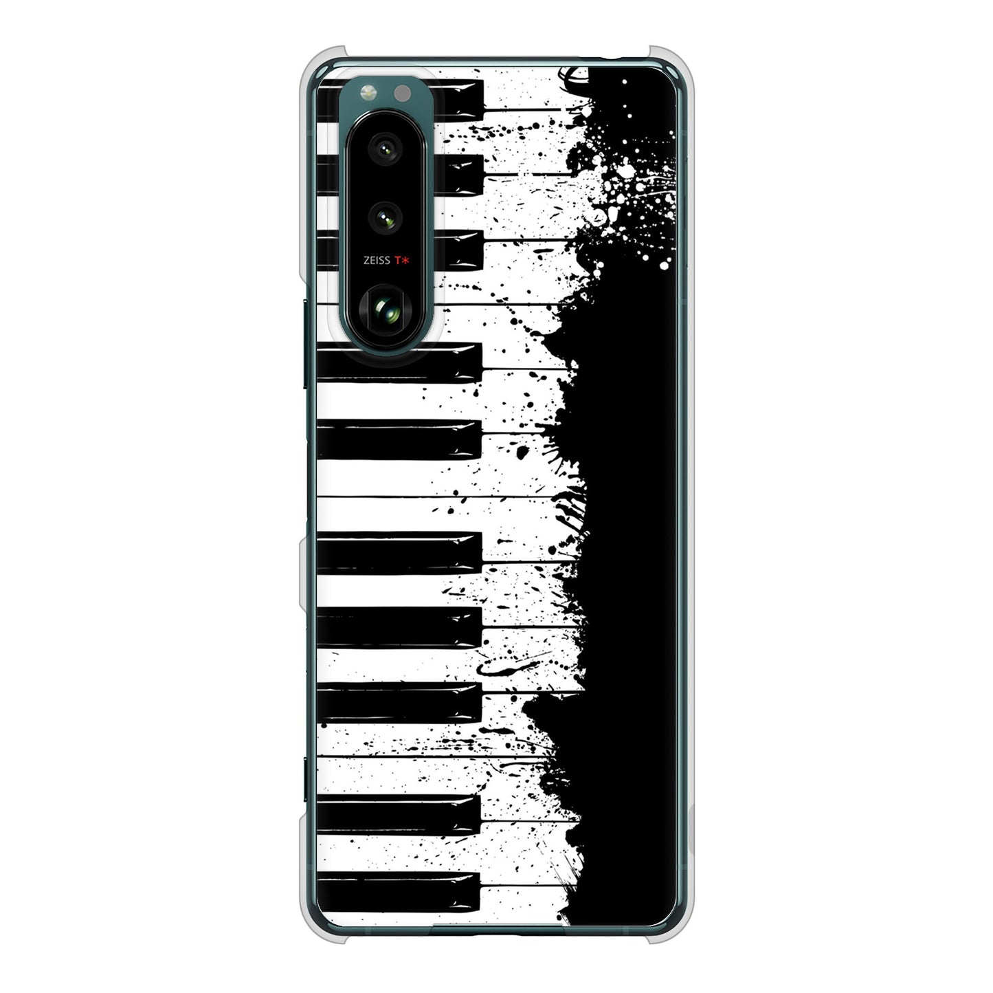 Xperia 5 III SO-53B docomo ピアノ ハードケース 背面印刷