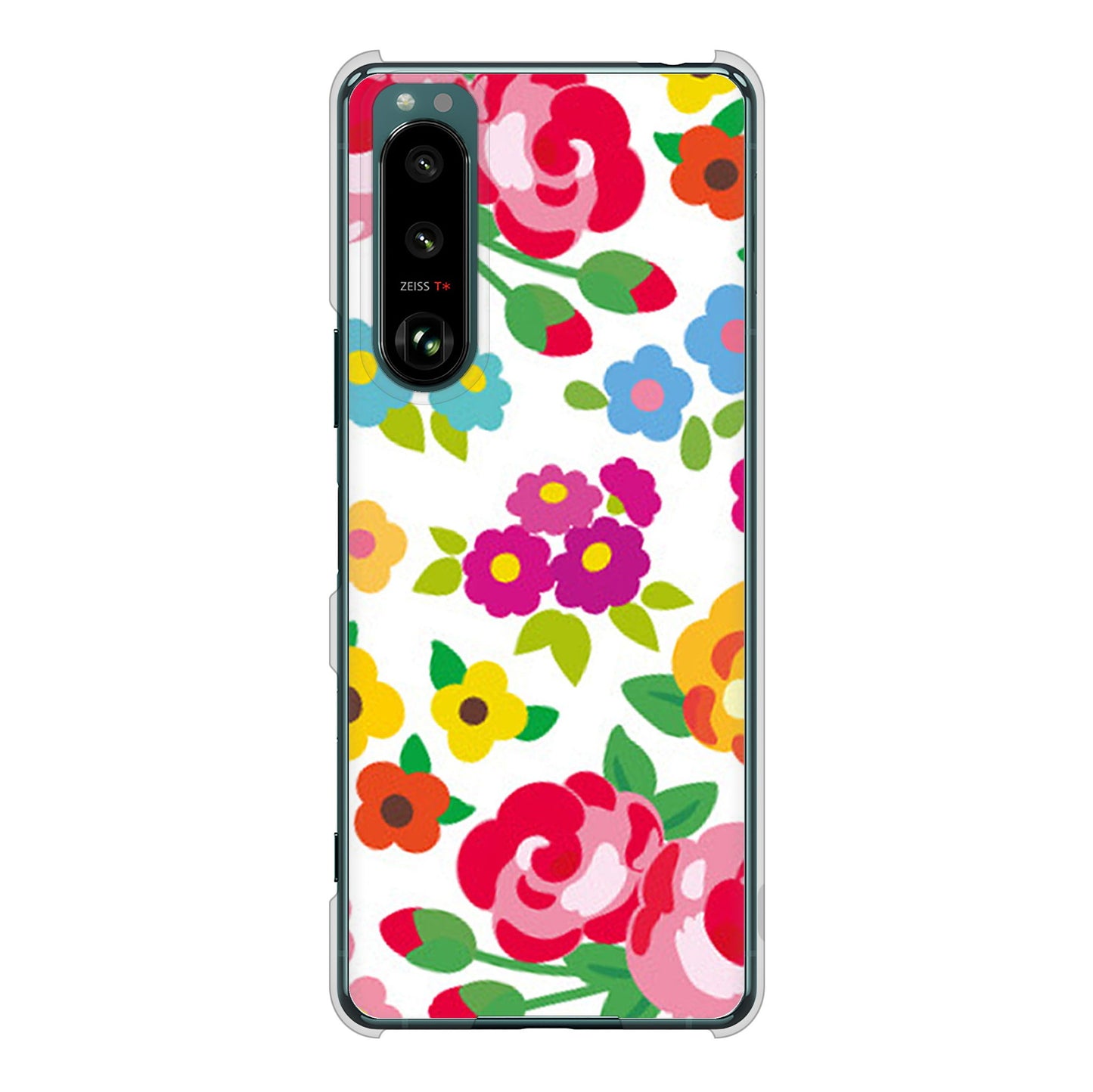 Xperia 5 III SO-53B docomo 776 5月のフラワーガーデン ハードケース 背面印刷