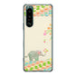 Xperia 5 III SO-53B docomo 1039 お散歩ゾウさん ハードケース 背面印刷