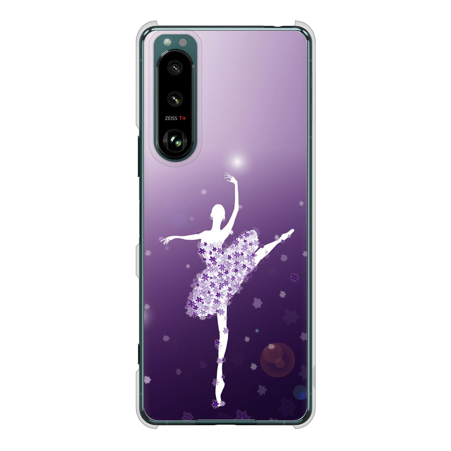 Xperia 5 III SO-53B docomo 1256 バレリーナ ハードケース 背面印刷
