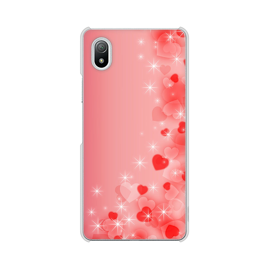 Xperia Ace III SO-53C docomo 003 ハート色の夢 ハードケース 背面印刷