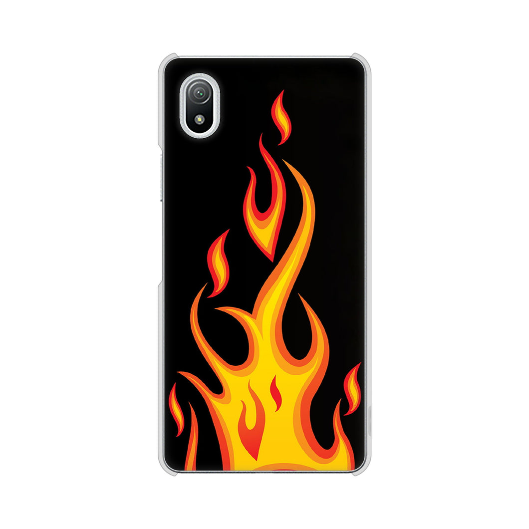 Xperia Ace III SO-53C docomo 010 ファイヤー ハードケース 背面印刷