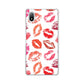 Xperia Ace III SO-53C docomo 734 キスkissキス ハードケース 背面印刷