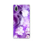 Xperia Ace III SO-53C docomo 1211 桜とパープルの風 ハードケース 背面印刷