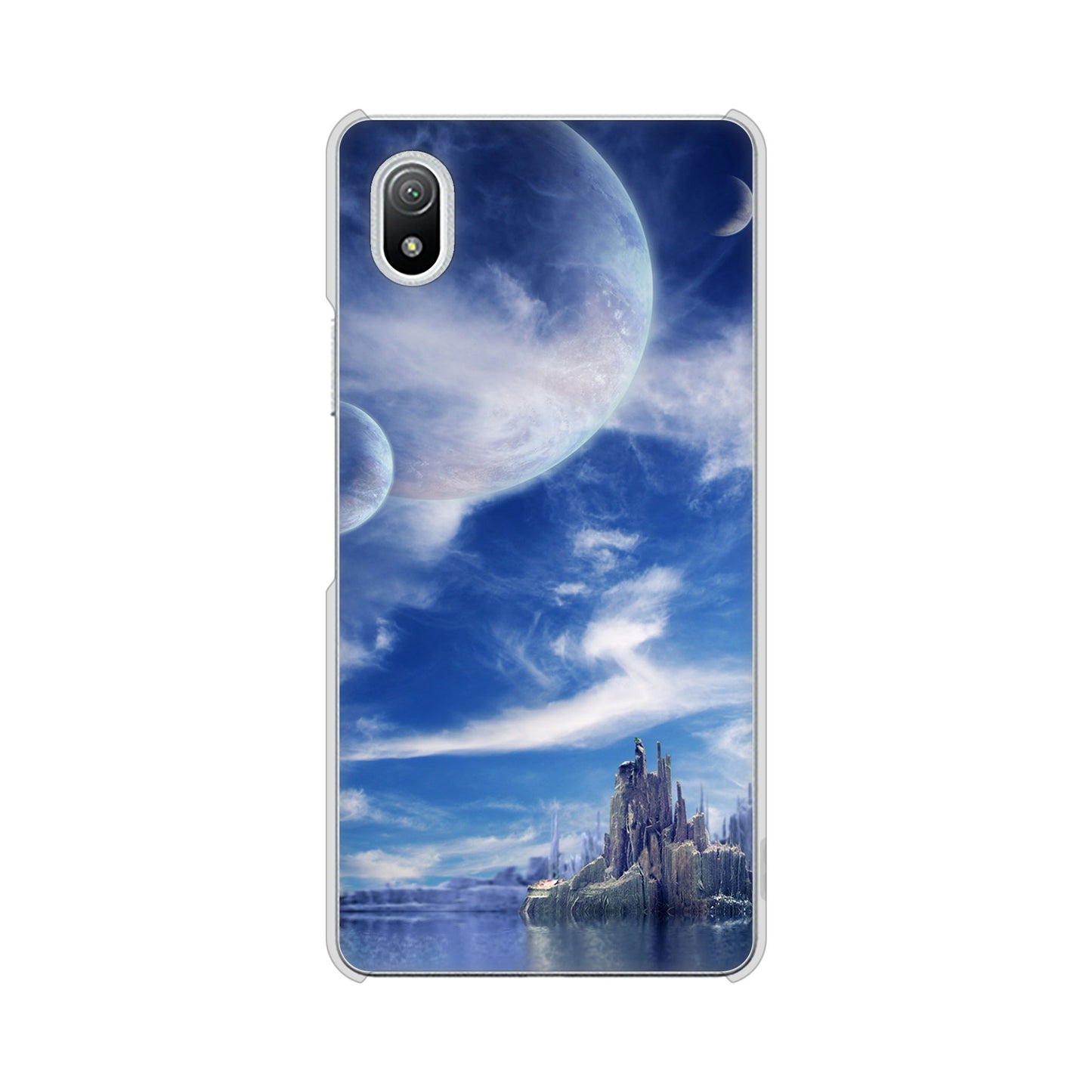 Xperia Ace III SO-53C docomo 1270 広がる宇宙 ハードケース 背面印刷