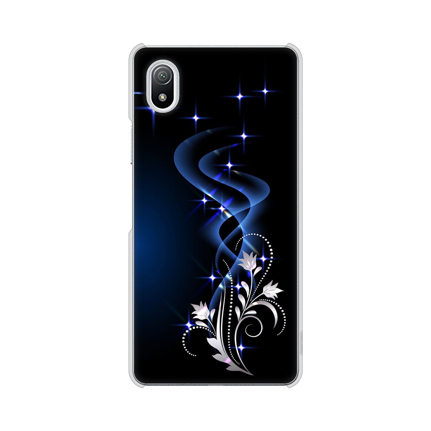 Xperia Ace III SO-53C docomo 1278 華より昇る流れ ハードケース 背面印刷
