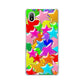 Xperia Ace III SO-53C docomo 1293 ランダムスター ハードケース 背面印刷