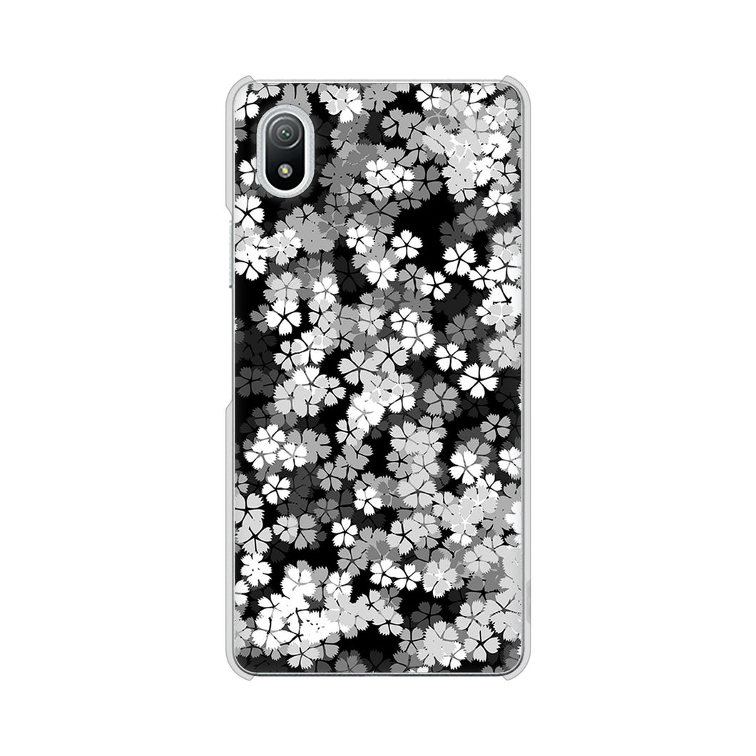 Xperia Ace III SO-53C docomo 1332 夜桜 ハードケース 背面印刷
