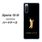 Xperia 10 III SOG04 au 610 GOLFCLUB ハードケース 背面印刷