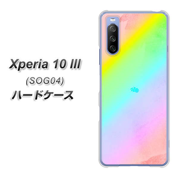 Xperia 10 III SOG04 au YJ287 デザイン ハードケース 背面印刷
