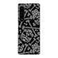 Xperia 1 V SOG10 au 高画質仕上げ 背面印刷 ハードケース 【363 ドクロの刺青】