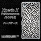 Xperia X Performance SOV33 au 1057 デザインゼブラ（GL） ハードケース 背面印刷