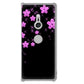 Xperia XZ3 SOV39 au 019 桜クリスタル ハードケース 背面印刷