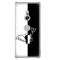 Xperia XZ3 SOV39 au 027 ハーフデビット ハードケース 背面印刷