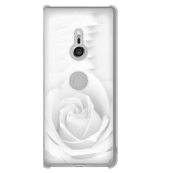 Xperia XZ3 SOV39 au バラ ハードケース 背面印刷