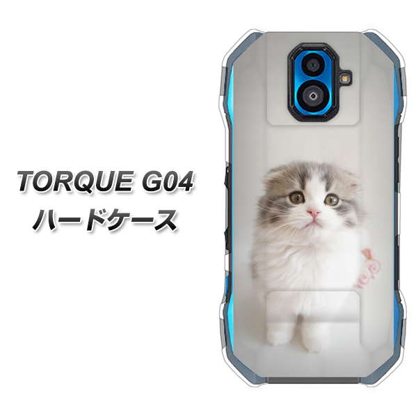 TORQUE G04 au VA803 まっていますネコ ハードケース 背面印刷