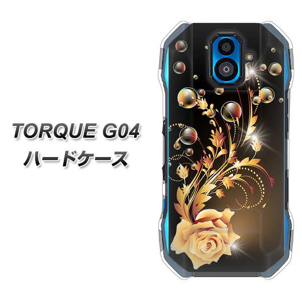 TORQUE G04 au VA823 気高きバラ ハードケース 背面印刷
