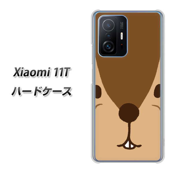 Xiaomi 11T 349 りす ハードケース 背面印刷