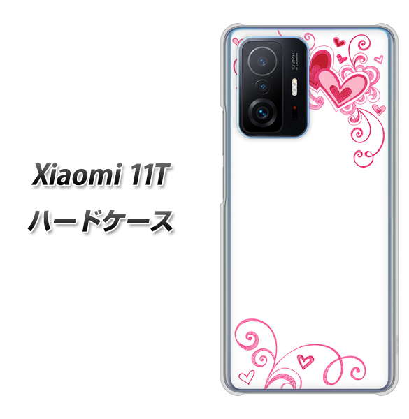 Xiaomi 11T 365 ハートフレーム ハードケース 背面印刷
