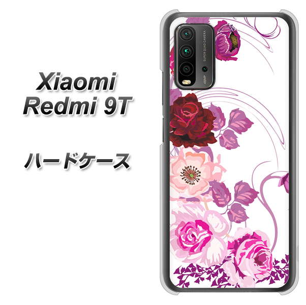 Redmi 9T 116 ６月のバラ ハードケース 背面印刷