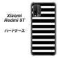 Redmi 9T 330 サイドボーダーブラック ハードケース 背面印刷