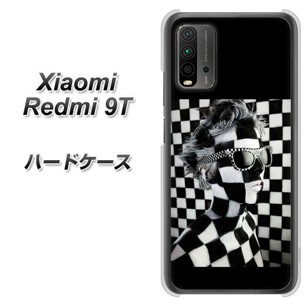 Redmi 9T 357 bk&wh ハードケース 背面印刷
