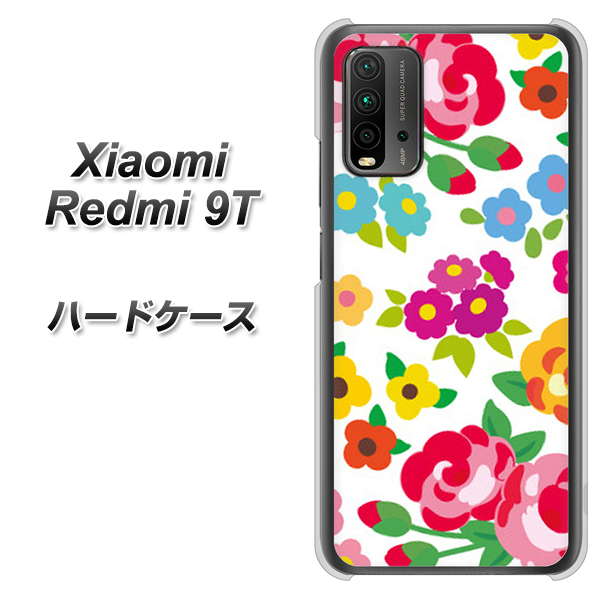 Redmi 9T 776 5月のフラワーガーデン ハードケース 背面印刷