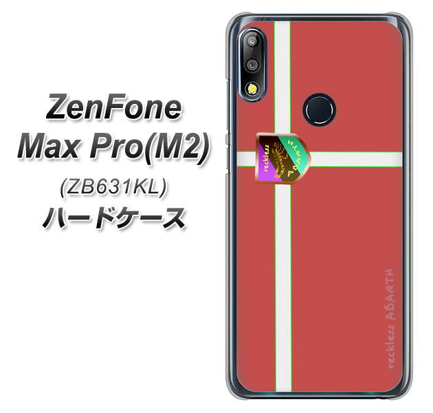 ZenFone Max Pro (M2) ZB631KL YC934 アバルト05 ハードケース 背面印刷